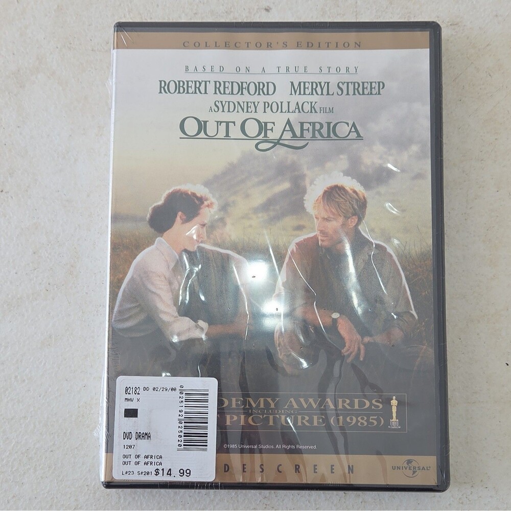 Universal Out of Africa Collector's Edition DVD Widescreen 1985 PG Streep